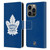 NHL Toronto Maple Leafs Plain Leather Book Wallet Case Cover For Apple iPhone 14 Pro