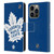 NHL Toronto Maple Leafs Oversized Leather Book Wallet Case Cover For Apple iPhone 14 Pro