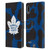 NHL Toronto Maple Leafs Cow Pattern Leather Book Wallet Case Cover For LG K22