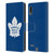 NHL Toronto Maple Leafs Plain Leather Book Wallet Case Cover For LG K22