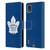 NHL Toronto Maple Leafs Plain Leather Book Wallet Case Cover For Nokia C2 2nd Edition