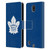 NHL Toronto Maple Leafs Plain Leather Book Wallet Case Cover For Nokia C01 Plus/C1 2nd Edition