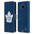 NHL Toronto Maple Leafs Net Pattern Leather Book Wallet Case Cover For Nokia C10 / C20