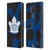 NHL Toronto Maple Leafs Cow Pattern Leather Book Wallet Case Cover For Nokia C21