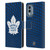 NHL Toronto Maple Leafs Net Pattern Leather Book Wallet Case Cover For Nokia X30