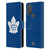 NHL Toronto Maple Leafs Plain Leather Book Wallet Case Cover For Motorola Moto G10 / Moto G20 / Moto G30