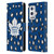 NHL Toronto Maple Leafs Leopard Patten Leather Book Wallet Case Cover For OnePlus 9 Pro
