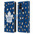 NHL Toronto Maple Leafs Leopard Patten Leather Book Wallet Case Cover For OnePlus Nord N10 5G