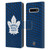 NHL Toronto Maple Leafs Net Pattern Leather Book Wallet Case Cover For Samsung Galaxy S10+ / S10 Plus