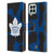 NHL Toronto Maple Leafs Cow Pattern Leather Book Wallet Case Cover For Samsung Galaxy M33 (2022)