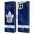 NHL Toronto Maple Leafs Jersey Leather Book Wallet Case Cover For Samsung Galaxy M33 (2022)