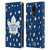 NHL Toronto Maple Leafs Leopard Patten Leather Book Wallet Case Cover For Xiaomi Redmi Note 9 / Redmi 10X 4G