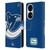NHL Vancouver Canucks Oversized Leather Book Wallet Case Cover For Huawei P50