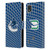 NHL Vancouver Canucks Net Pattern Leather Book Wallet Case Cover For Nokia C2 2nd Edition