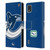 NHL Vancouver Canucks Oversized Leather Book Wallet Case Cover For Nokia C2 2nd Edition
