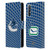 NHL Vancouver Canucks Net Pattern Leather Book Wallet Case Cover For OPPO Find X2 Neo 5G