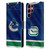 NHL Vancouver Canucks Jersey Leather Book Wallet Case Cover For Samsung Galaxy S22 Ultra 5G