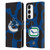 NHL Vancouver Canucks Cow Pattern Leather Book Wallet Case Cover For Samsung Galaxy S23 5G