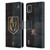 NHL Vegas Golden Knights Half Distressed Leather Book Wallet Case Cover For Nokia C2 2nd Edition