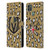 NHL Vegas Golden Knights Leopard Patten Leather Book Wallet Case Cover For Motorola Moto G9 Power