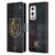 NHL Vegas Golden Knights Half Distressed Leather Book Wallet Case Cover For OnePlus 9 Pro