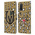 NHL Vegas Golden Knights Leopard Patten Leather Book Wallet Case Cover For Samsung Galaxy S20 / S20 5G