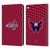 NHL Washington Capitals Net Pattern Leather Book Wallet Case Cover For Apple iPad Air 2 (2014)