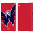 NHL Washington Capitals Oversized Leather Book Wallet Case Cover For Apple iPad Air 2 (2014)