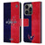 NHL Washington Capitals Half Distressed Leather Book Wallet Case Cover For Apple iPhone 14 Pro