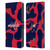 NHL Washington Capitals Cow Pattern Leather Book Wallet Case Cover For LG K22