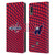 NHL Washington Capitals Net Pattern Leather Book Wallet Case Cover For LG K22