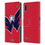 NHL Washington Capitals Oversized Leather Book Wallet Case Cover For LG K22