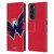 NHL Washington Capitals Oversized Leather Book Wallet Case Cover For Motorola Edge 30