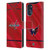 NHL Washington Capitals Jersey Leather Book Wallet Case Cover For Motorola Moto G (2022)