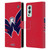 NHL Washington Capitals Oversized Leather Book Wallet Case Cover For OnePlus Nord 2 5G