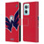 NHL Washington Capitals Oversized Leather Book Wallet Case Cover For OnePlus Nord CE 2 5G