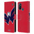 NHL Washington Capitals Oversized Leather Book Wallet Case Cover For OnePlus Nord N100