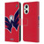 NHL Washington Capitals Oversized Leather Book Wallet Case Cover For OPPO Reno8 Lite