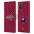 NHL Washington Capitals Net Pattern Leather Book Wallet Case Cover For Samsung Galaxy A51 (2019)