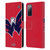 NHL Washington Capitals Oversized Leather Book Wallet Case Cover For Samsung Galaxy S20 FE / 5G