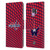 NHL Washington Capitals Net Pattern Leather Book Wallet Case Cover For Samsung Galaxy S9