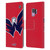 NHL Washington Capitals Oversized Leather Book Wallet Case Cover For Samsung Galaxy S9