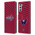 NHL Washington Capitals Net Pattern Leather Book Wallet Case Cover For Samsung Galaxy S21+ 5G