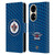 NHL Winnipeg Jets Net Pattern Leather Book Wallet Case Cover For Huawei P50