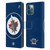 NHL Winnipeg Jets Oversized Leather Book Wallet Case Cover For Apple iPhone 12 Pro Max