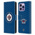 NHL Winnipeg Jets Net Pattern Leather Book Wallet Case Cover For Apple iPhone 14 Pro Max