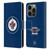 NHL Winnipeg Jets Plain Leather Book Wallet Case Cover For Apple iPhone 14 Pro