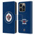 NHL Winnipeg Jets Plain Leather Book Wallet Case Cover For Apple iPhone 14 Pro