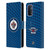 NHL Winnipeg Jets Net Pattern Leather Book Wallet Case Cover For OPPO A54 5G
