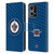 NHL Winnipeg Jets Net Pattern Leather Book Wallet Case Cover For OPPO Reno8 4G